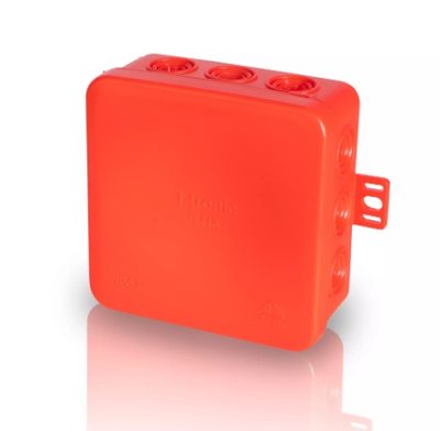 Розподільча коробка Simet N6 червона (85X85X39 MM) 650°C самозатух IP54 N6r фото
