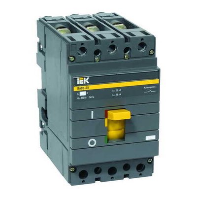Автоматичний вимикач IEK ВА 88-35 3 100A 35kA (SVA30-3-0100) SVA3030100 фото