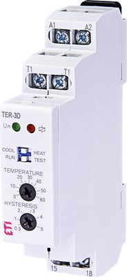 Термостат ETI TER-3D (0...+60 °C) 24-240V AC/DC (16А) 2471843 2471843 фото
