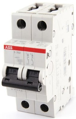 Автоматичний вимикач (Автомат) ABB S202-C3 тип C 3А ABB 2CDS252001R0034 фото