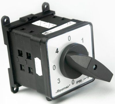 Перемикач фаз ручний +сонячна панель 0-1-2-3-4 Spamel SK-2.8892 під інвертор SK100-2.8892S10S фото
