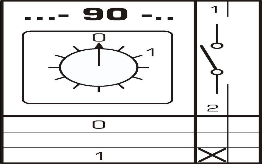 Переключатель кулачковый Apator 4G16-90UR122 Apator 4G16-90UR122 фото