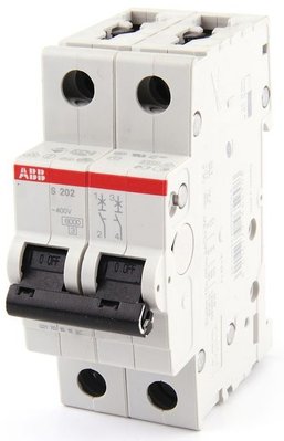 Автоматичний вимикач (Автомат) ABB S202-C25 тип C 25А ABB 2CDS252001R0254 фото