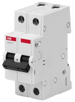 Автоматичний вимикач (Автомат) ABB BASIC M 2Р 63А 4,5kA ABB 2CDS642041R0634 фото