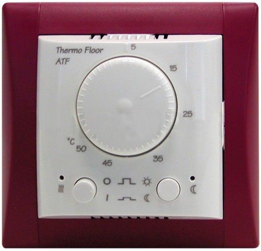 Кімнатний аналоговий термостат ETI Termo Room ATR (+5…+40 °C),підлоги та повітря 2471852 2471852 фото