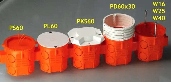 Кришка для монтажної коробки (підрозетника) Simet PS60 650°C PS60 фото