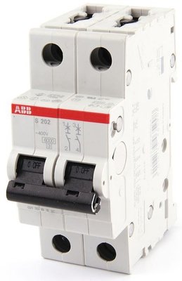 Автоматический выключатель ABB S202-C40 тип C 40А ABB 2CDS252001R0404 фото