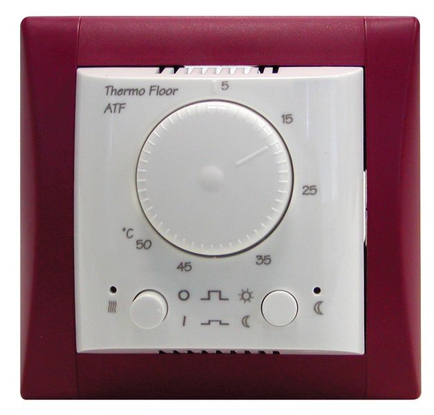 Комнатный аналоговый термостат ETI Termo Floor ATF (+5…+50 °C), контроль t° пола 2471853 2471853 фото