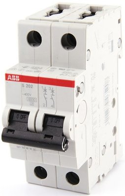 Автоматический выключатель ABB S202-C50 тип C 50А ABB 2CDS252001R0504 фото