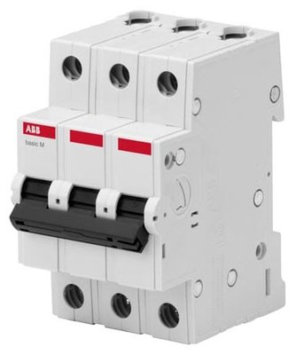 Автоматичний вимикач (Автомат) ABB BASIC M 3Р 32А 4,5kA ABB 2CDS643041R0324 фото