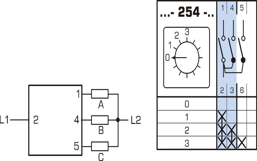 Переключатель кулачковый Apator 4G10-254UR014 Apator 4G10-254UR014 фото