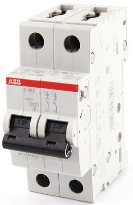 Автоматический выключатель ABB S202-C63 тип C 63А ABB 2CDS252001R0634 фото