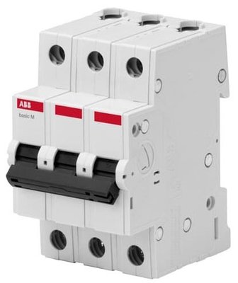 Автоматичний вимикач (Автомат) ABB BASIC M 3Р 40А 4,5kA ABB 2CDS643041R0404 фото