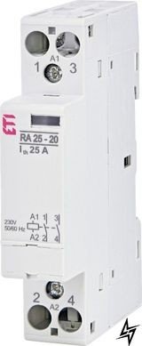 Контактор модульний на DIN-рейку RA 25-20 230V AC 2464093 ETI RA 25-20 230V AC 2464093 ETI фото