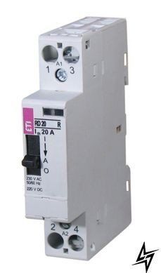 Контактор модульный R-R 20-02 24V AC (ручн.управл.) 2464049 ETI R-R 20-02 24V AC 2464049 ETI фото