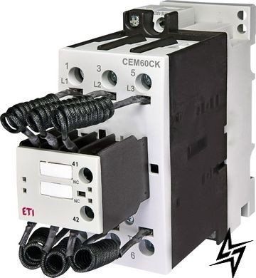 Контактор CEM CK 60.01N (60 кВАр, 400-440V) 4643824 ETI CEM CK 60.01N (60 кВАр, 400-440V) 4643824 ETI фото