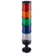 LED Сигнальна колонна Spamel LT70\5-24V(230) диаметр 70 LT705-24V фото 1