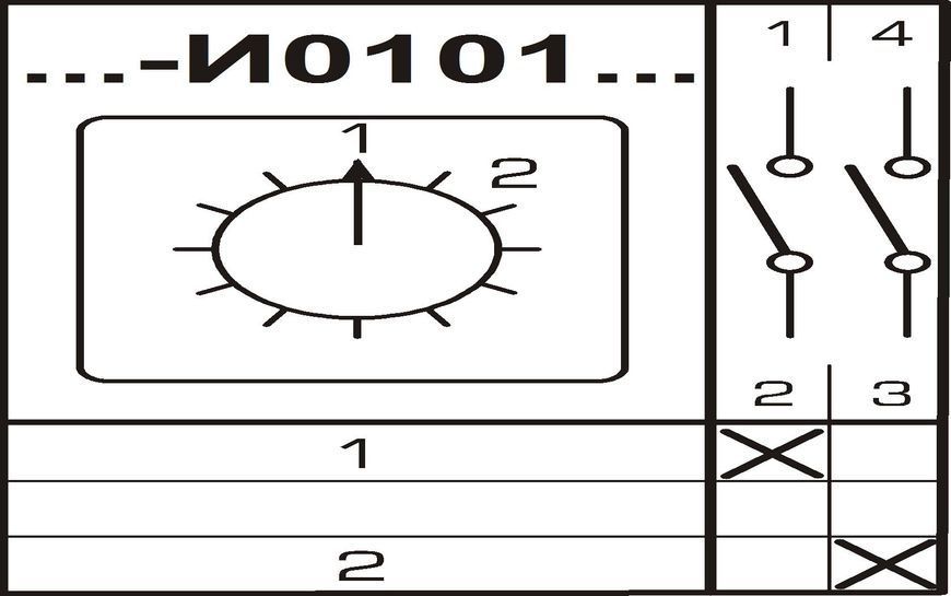 Переключатель кулачковый Apator 4G16-И0101UR114 Apator 4G16-И0101UR114 фото