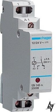 Реле интерфейсное EN145, 12-24 В Hager EN145, 12-24 В Hager фото