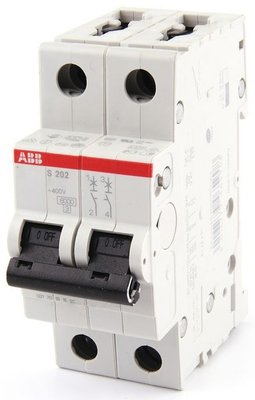 Автоматичний вимикач (Автомат) ABB S202-C2 тип C 2А ABB 2CDS252001R0024 фото