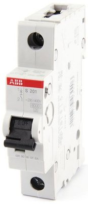 Автоматичний вимикач (Автомат) ABB S201-C2 тип C 2А ABB 2CDS251001R0024 фото