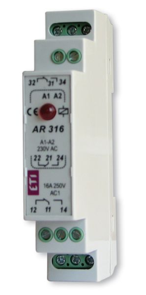 Проміжне реле ETI AR 316 230V AC (3×16А) 2470289 2470289 фото