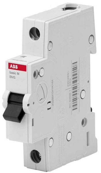 Автоматичний вимикач (Автомат) ABB BASIC M 1Р 50А 4,5kA ABB 2CDS641041R0504 фото