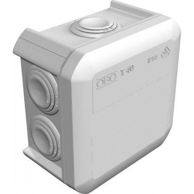 Розподільча коробка OBO T40 2007045 90х90х52mm, пило-вологозахищена IP65  2007045  фото