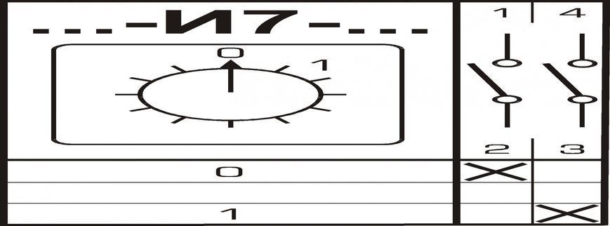 Перемикач кулачковий Apator 4G16-И7UR114 Apator 4G16-И7UR114 фото