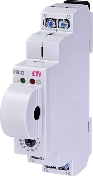 Реле контролю споживання струму ETI PRI-32 UNI AC/DC, 1...20A (8А) 2471830 2471830 фото