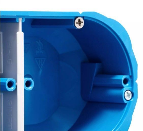 Коробка установочная Simet P5x60K Multibox 5-местная для гипсокартона 960&deg;С самозатух P5x60K фото