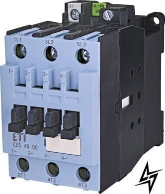 Контактор CES 40.00 (18,5 kW) 230V AC 4646554 ETI CES 40.00 (18,5 kW) 230V AC 4646554 ETI фото