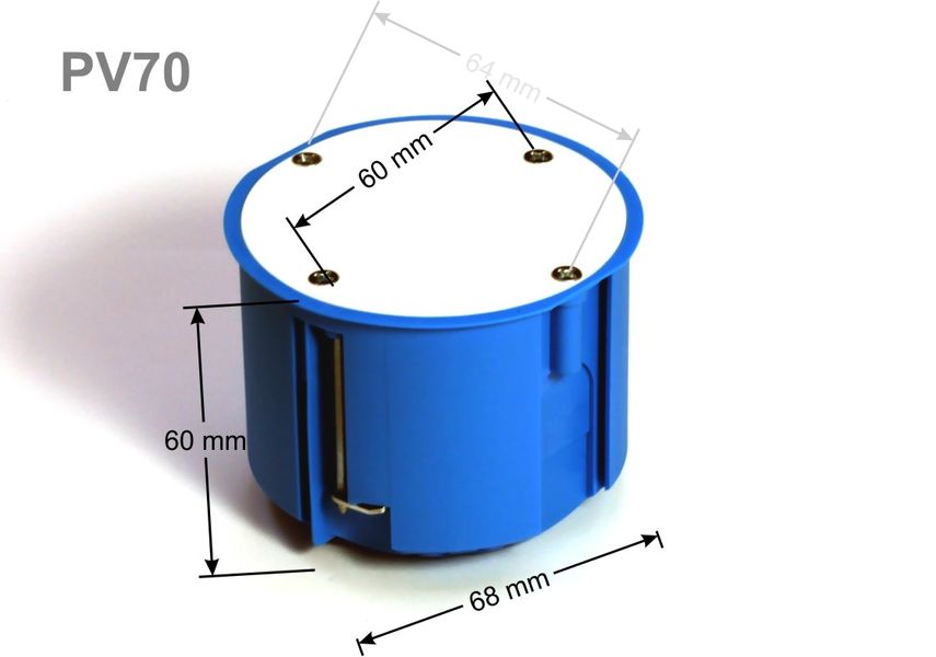 Коробка розподільча Simet PV70 з гвинатами 850°С самозатух PV70 фото