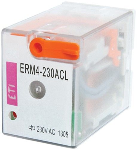 Промежуточное реле ETI ERM2-024ACL 2p 24V AC (12А) 2473003 2473003 фото