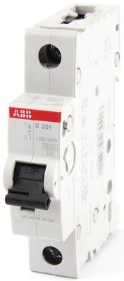 Автоматичний вимикач (Автомат) ABB S201-B25 тип B 25А ABB 2CDS251001R0255 фото
