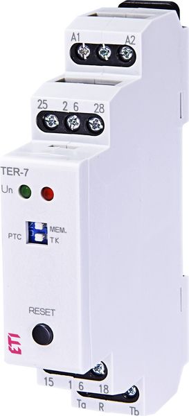 Термостат контроля температуры обмотки двигателя ETI TER-7 (использует термистор) 2471804 2471804 фото