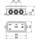 Распределительная коробка наружная маленькая OBO Bettermann A-серия, 80x43x34 мм, IP55 (2000001) 2000001 фото 5
