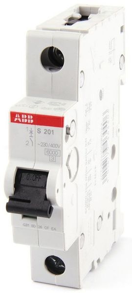 Автоматический выключатель ABB S201-C50 тип C 50А ABB 2CDS251001R0504 фото