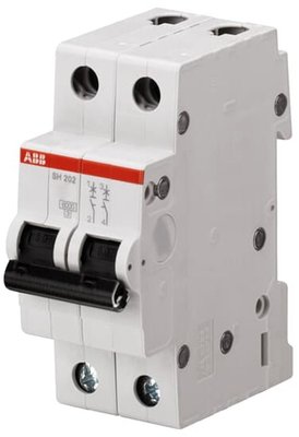 Автоматичний вимикач (Автомат) ABB SH202-C10 тип C 10А ABB 2CDS212001R0104 фото