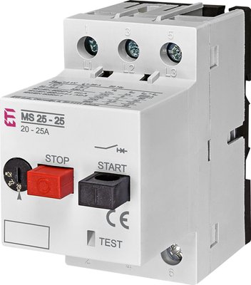 Автомат защиты двигателя ETI MS25-25 20-25А 4600320 4600320 фото