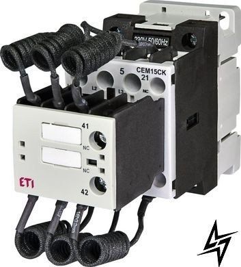 Контактор CEM CK 15.02N (15 кВАр, 400-440V) 4643818 ETI CEM CK 15.02N (15 кВАр, 400-440V) 4643818 ETI фото