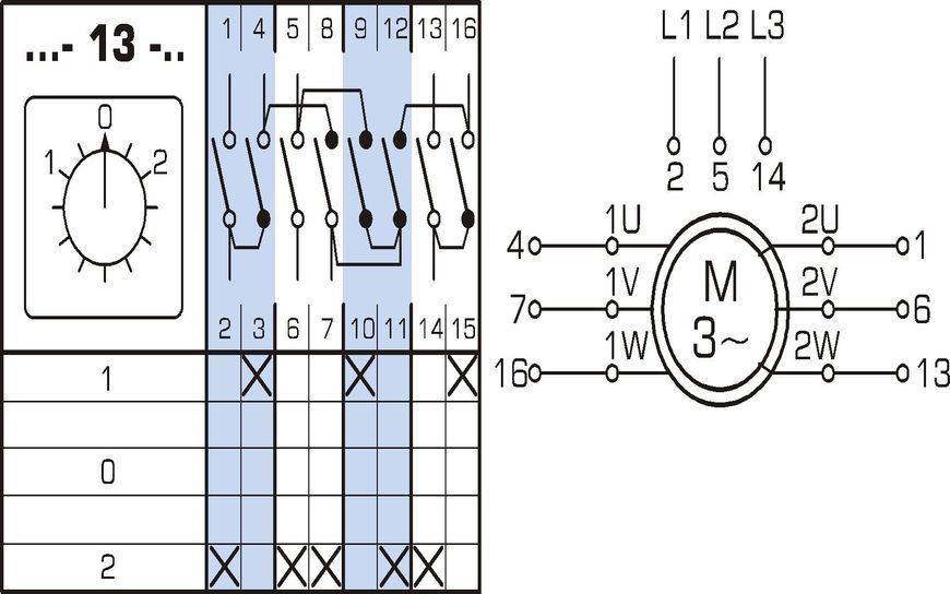 Перемикач кулачковий Apator 4G16-13UR114 Apator 4G16-13UR114 фото