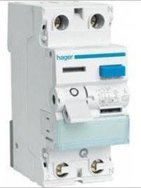 Устройства защитного отключения Hager, CD226J, 25А 2п 30мА, AC CD226J фото