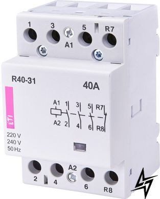 Контактор модульный R 40-31 230V 2463420 ETI R 40-31 230V 2463420 ETI фото