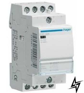 Купить Контактор 40A ESC443 (3НО+1НЗ, 230В) 3м Hager 40A ESC443