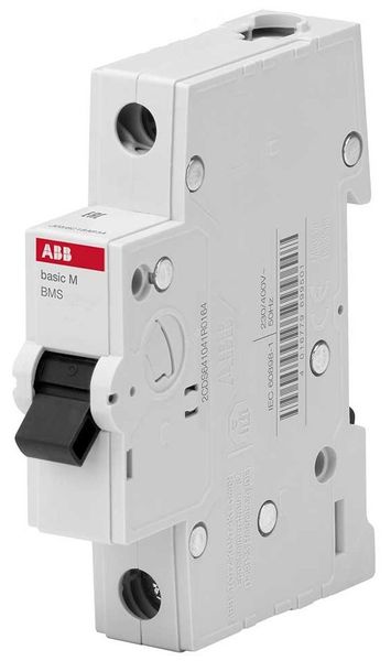 Автоматичний вимикач (Автомат) ABB BASIC M 1Р 20А 4,5kA ABB 2CDS641041R0204 фото
