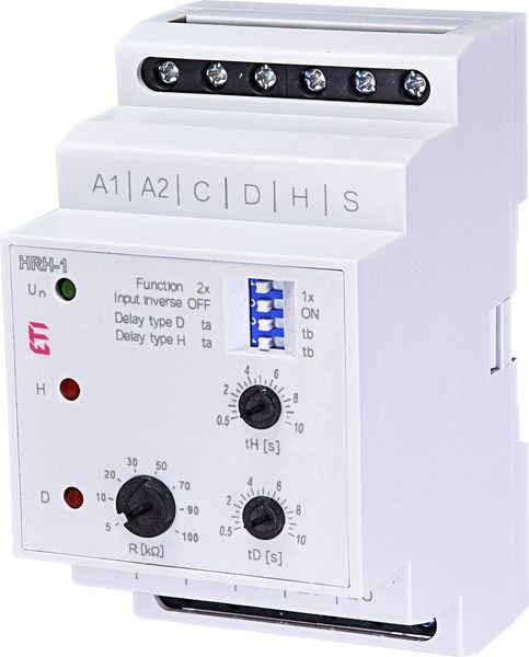 Реле контроля уровня жидкости ETI HRH-1(8) 230V AC (2×16А) 2470293 2471701 фото