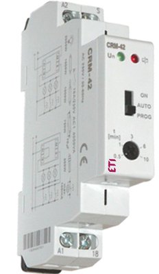 Реле управління сходовим освітленням ETI CRM-42 230V (с індикаціязацией) 2470078 2470078 фото