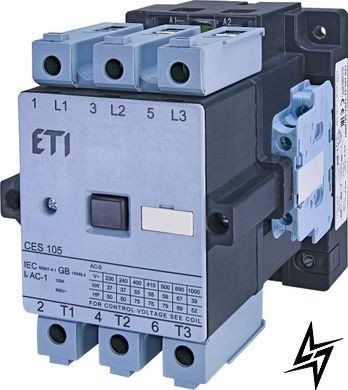 Контактор CES 105.22 (55 kW) 230V AC 4646566 ETI CES 105.22 (55 kW) 230V AC 4646566 ETI фото