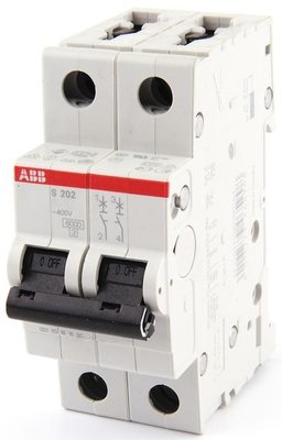Автоматичний вимикач (Автомат) ABB S202-C20 тип C 20А ABB 2CDS252001R0204 фото